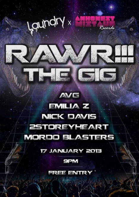 Gig #75: Laundry Bar revisited – RAWR!!! The Gig, Resolutions.
